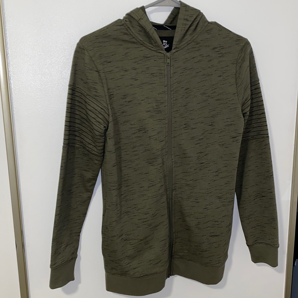 Boys olive green sweat suit. With top and bottom.